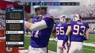 Madden NFL 21 Gameplay Indianapolis Colts vs Buffalo Bills Playoff Preview PS4 January 2021