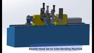 Servo 4 Axes Double Head Servo Tube Bending Machine