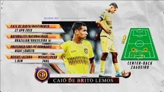 CAIO LEMOS ⚽ Center-Back | Zagueiro ⚽ Highlights 2025