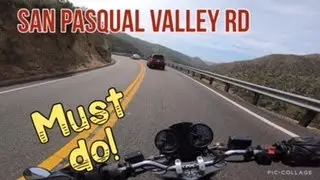 San Diego San Pasqual Valley Rd Motorcycle Ride, A MUST DO!