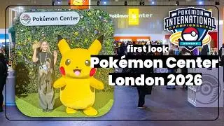 First look at The Pok&eacute;mon Center London 2026
