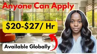 $20-$27/HR No Experience Remote Jobs Hiring Globally, Anyone can apply. (Anyone  Can Apply).