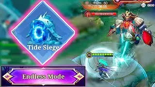I Reached The Final Boss ( Wave 60 ) With Alpha!  ~ Tide Siege Endless mode 