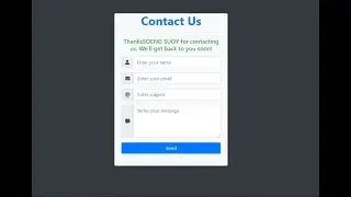 How to send Email using PHP Mailer | Soure Code | Contact Form
