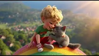The Rainbow Bridge Adventure | Eli & Luna&rsquo;s Magical Journey | 3D Animated Kids Story