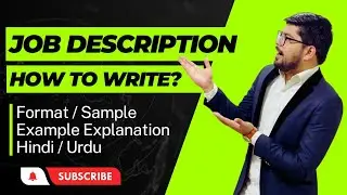 Job Description | What is Job Description | Job Description Example