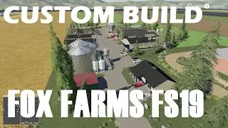 Fox Farms FARM BUILD | CONSOLE & PC MAP | USA MAP | Timelapse | Farming Simulator 19