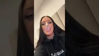 Eat gum with Angela white