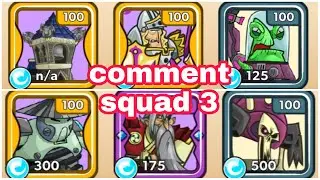 tower conquest #172 : comment squad 3