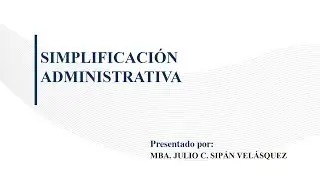 U4-T4 Simplificación Administrativa