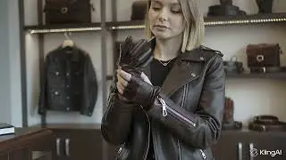 Leather Wear Ai Video 16| The Glove Store| Kling Ai