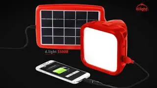 Dlight S500 B solar lamp