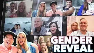 BABY GENDER REVEAL 👶🏼 MY SISTER IS PREGNANT 🤰 CHELLE IS HAVING A BABY! SOCIAL DISTANCING ZOOM REVEAL