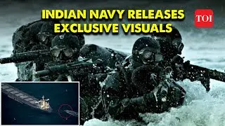 Video of Indian Navy Commandos Storming Hijacked MV Lila Vessel in Arabian Sea