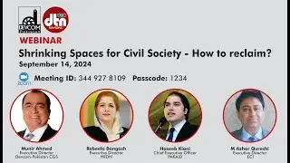 Devcom-Pakistan Public Forum: Shrinking spaces for civil society: How to reclaim?