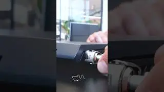 How to cable lock your laptop #lock #laptoplock #cablelock #shorts