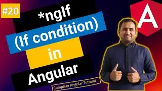 *ngIf in Angular | If condition in angular html template | Angular tutorial