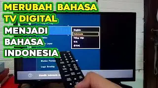 How to Change the Language on Digital TV to Indonesian