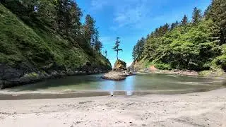 Deadman's Cove in Cape Disappointment State Park Washington