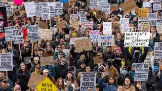 Anti-ICE Protest In Boise Joins National Strike In Wake Of Minneapolis Violence