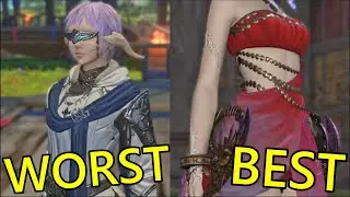 Dawntrail JOB GEAR SHOWCASE & Ranking! [Media Tour Exclusive Footage]