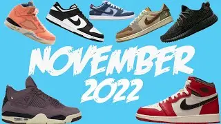 Die besten Sneaker Releases im November 2022 (Nike, adidas, Jordan, Dunk,  Drake, DJ Khaled, Yeezy?)