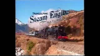 Tranzalpine Steam Engine Saturdays   JB1236 Advert 2006