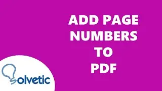 How to Add Page Numbers to PDF 2025 ✅✅