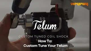 Vorsprung Telum - How To Easily Custom Tune Your Own Shock Using Rapid Revalve
