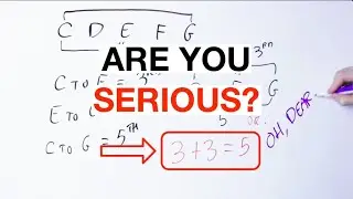 Why Musical INTERVALS Are Confusing [Worst-Named Music Theory Concept]