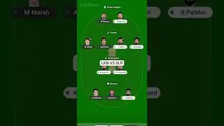 LKN VS BLR My 11 circle winning Team prediction My 11 circle team prediction LucknowvsBengaluru#ipl