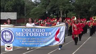 METODISTA MARCHING BAND en Festival de Bandas de Ahuachapán 2024, El Salvador.