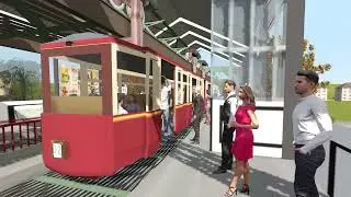 Trainz Schwebebahn Ambiance for relaxing