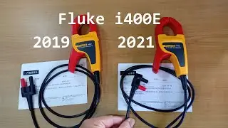 Fluke i400E AC Clamp Accessory New 2021 Update Compared with 2019 Unit