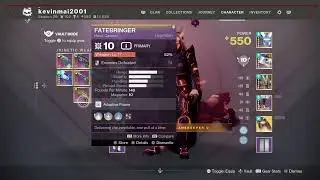 Destiny 2 vault of glass trails handcannon