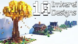 10 Bienenhäuser in Minecraft 🔟 Minecraft Imkerei bauen deutsch