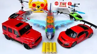 Unboxing Radio Control Airbus A380 Gear Aeroplane | RC 1:24 Speed Car's Racing RC Helicopters 