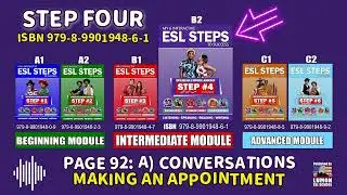 LUMON'S ESL STEP 4 - PAGE 92 Ex. A: Making a Doctor's Appointment, Conversation