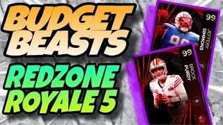 BEST BUDGET BEASTS CARDS REDZONE ROYALE MADDEN 24 THE BEST PLAYERS CARDS TO BUY NO MONEY SPENT MUT24