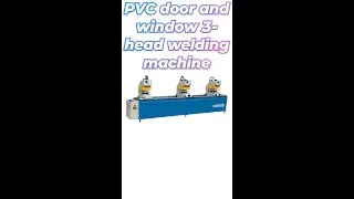Intro to PVC door and window 3-head welding machine SHJ3