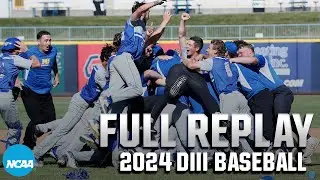 2024 NCAA DIII baseball championship series Game 3 | FULL REPLAY