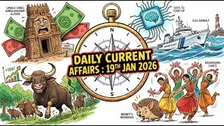 Daily News Analysis | 19 January 2026 | India & World Current Affairs Explained in animation