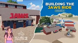 Building the JAWS Ride in Planet Coaster 2 - Ep.8