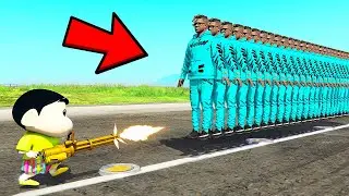 GTA 5: ONE BULLET vs 1000 FRANKLIN’S WEAPON TEST with CHOP & BOB