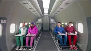 I.S.S. trickery Doo dah.  Zero g plane and a morph.  Continuous filming no splice lines.