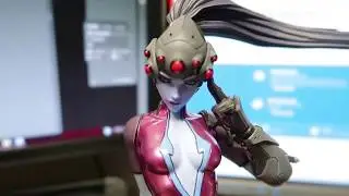 widowmaker toy unboxing