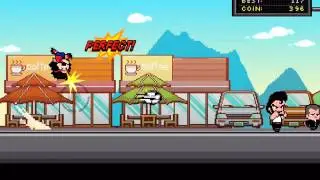 Kick Hero Score 163