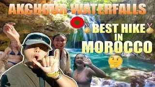 I Visited AKCHOUR WATERFALLS | BEST HIKE in MOROCCO Immersive Travel Vlog