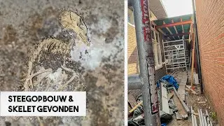 Opbouw in de steeg & Skelet gevonden! | VERBOUW VLOG #79