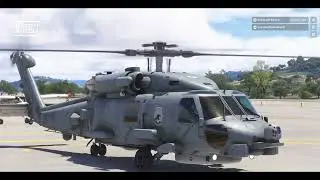 MH-60R Greece Fire Fighting Mission
